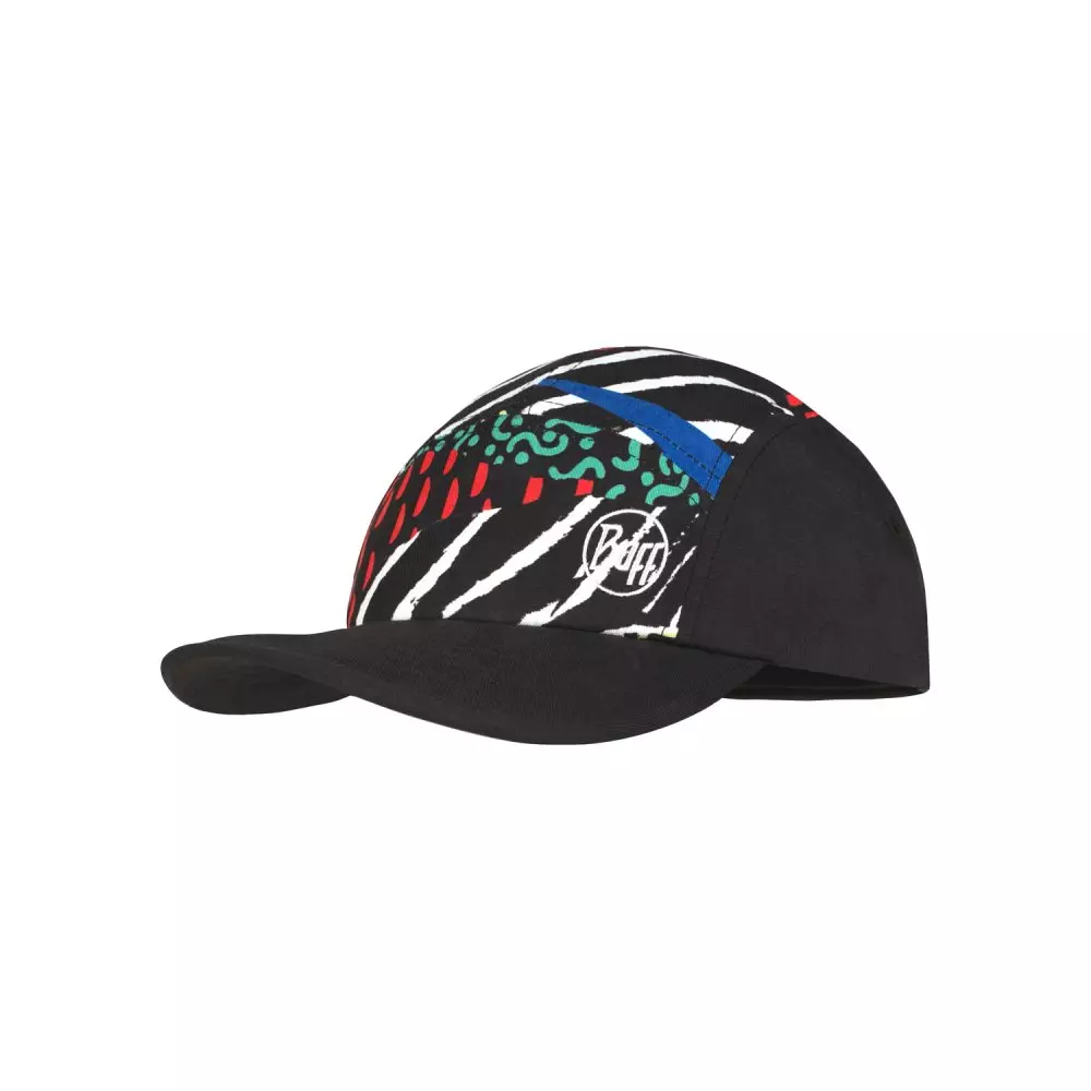 5 Panels Cap Blockade Black