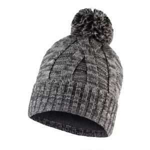 Knitted & Fleece Hat Blein Grey